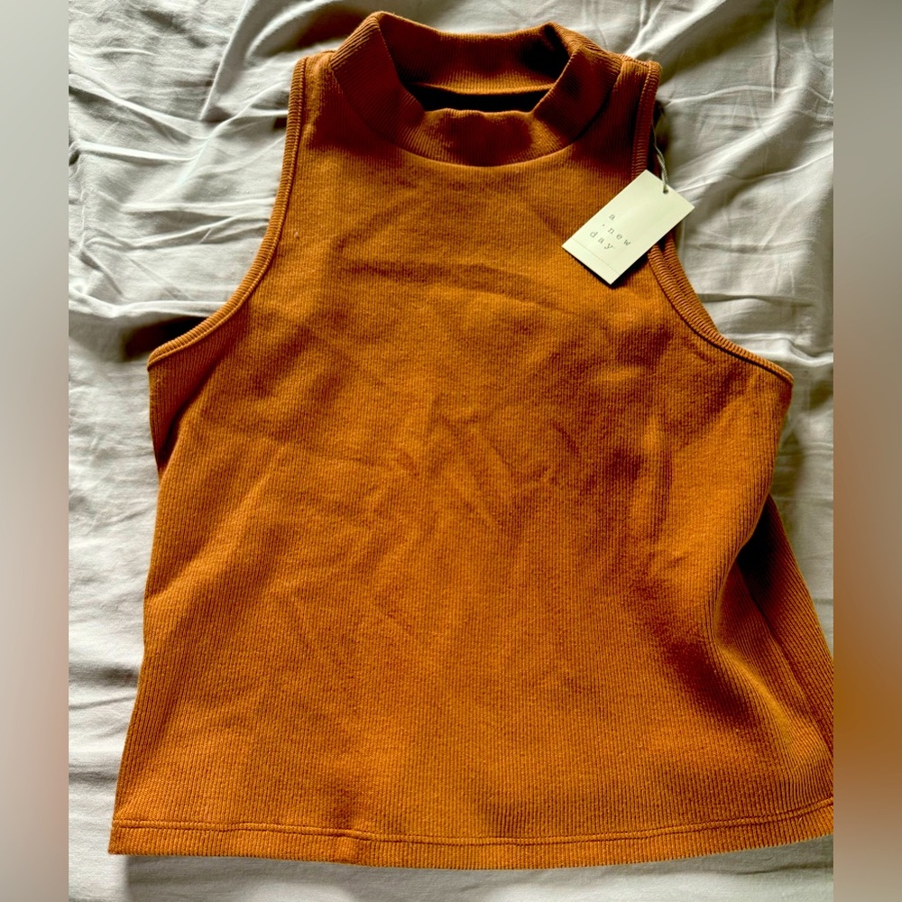 A New Day Mock Neck Tank